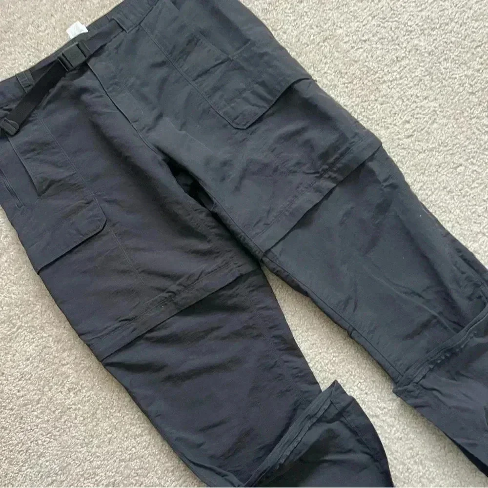 The North Face Paramount Peak Convertible Pants Shorts Gray Men Size XL Reg AJFB